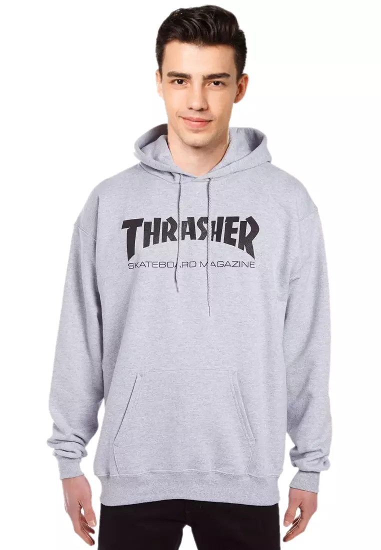 Buy THRASHER Thrasher Skate Mag Hood Grey Online ZALORA Malaysia