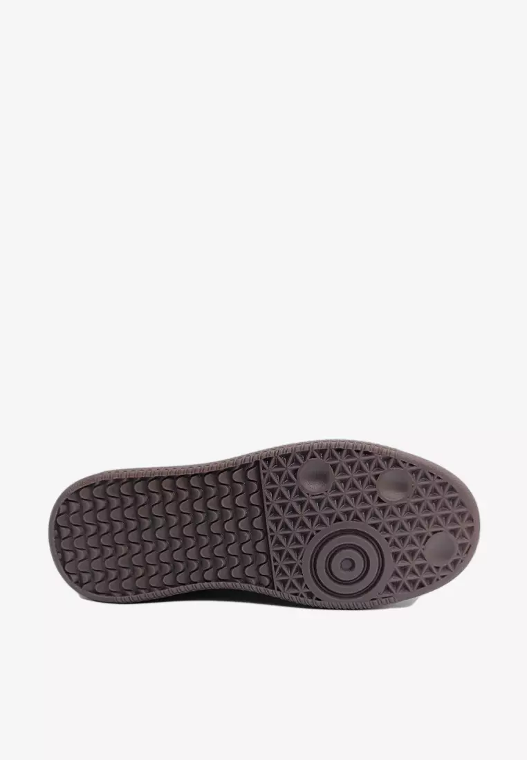 Dr Cardin The Origin: Heritage Collection Kids Laced-Up Sneaker K-RJ-100 | Denim/Faux Suede/Leather