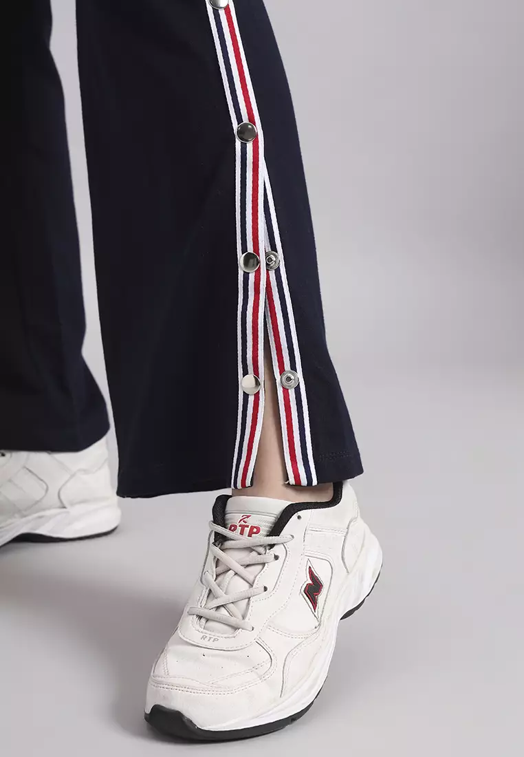 Women's Elevate Luxe Wide-Leg Performance Navy Pant