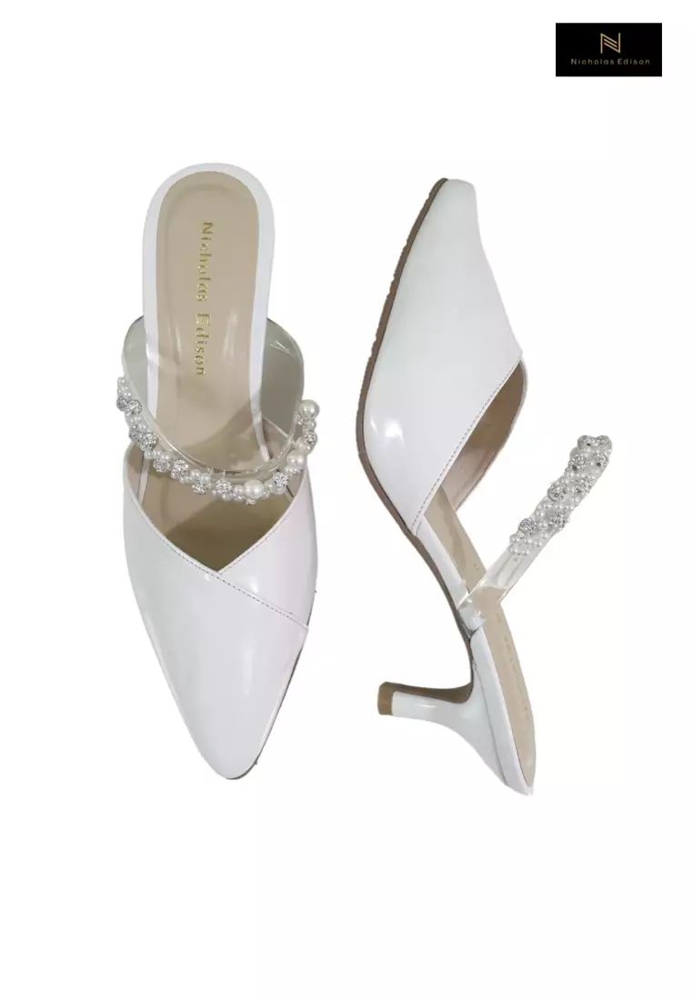 Nicholas Edison Heel Dira White