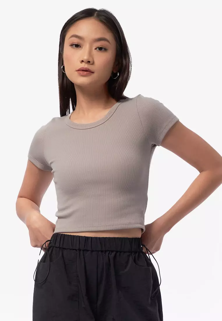 Short Sleeve Rib T-Shirt