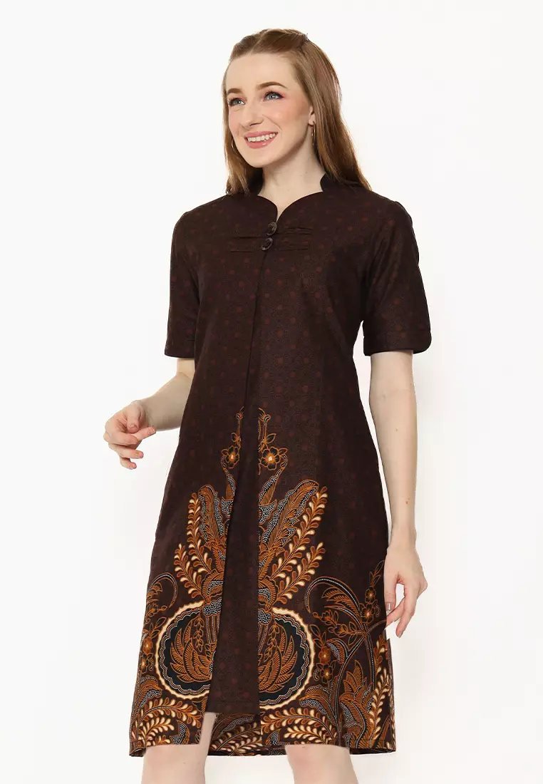 Hadinata Batik Dress Wanita Farah Fajri