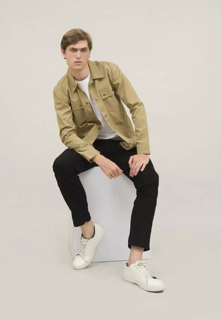 Jaket parka pria unisex outerwear trucker jacket houseofcuff beach tre