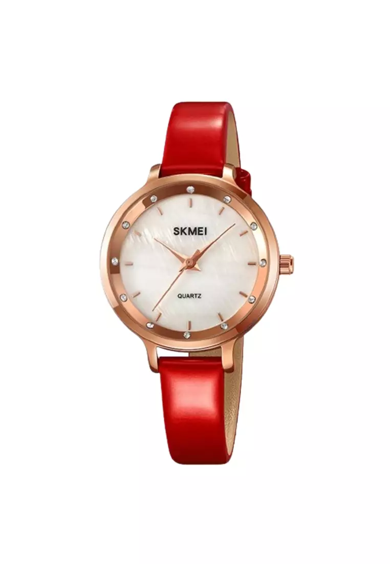 Jam Tangan Wanita Analog Elegant Material Leather Waterproof RG70 ORIGINAL