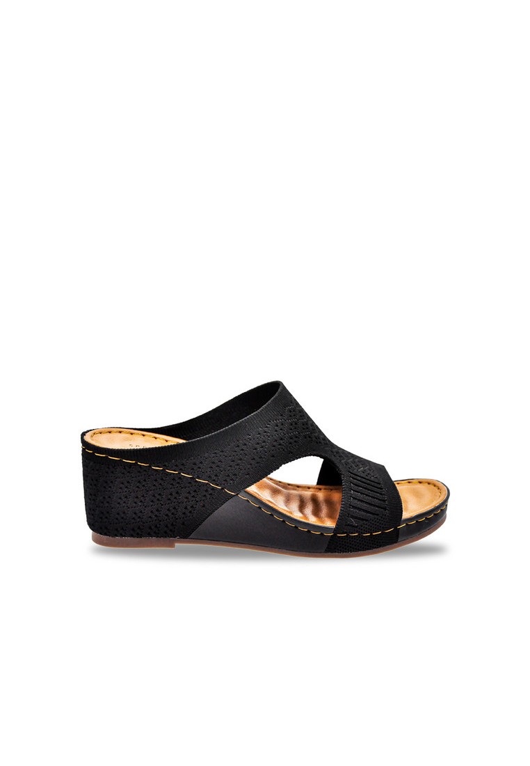 Comfort Slip On Wedge Sandals