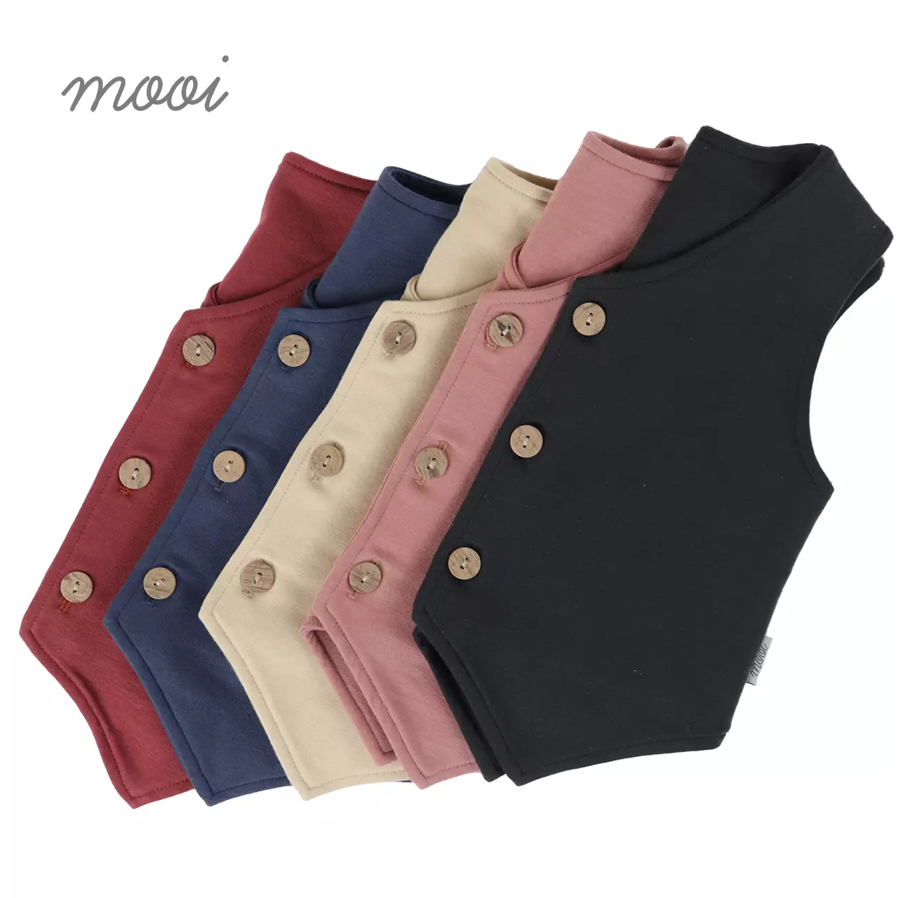 Mooi Atasan Anak Perempuan Evelyn Vest Top - Pink Rose