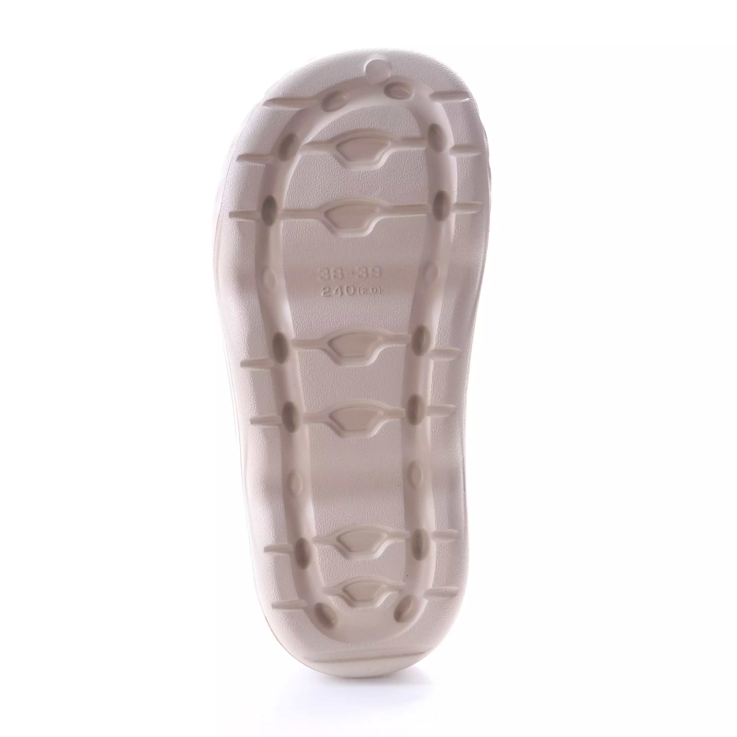 ZANDILAC - SANDAL WANITA DEWASA CH230144WD - COKLAT JAHE full karet