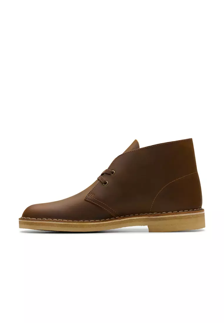 Mens Desert Boots - Beeswax