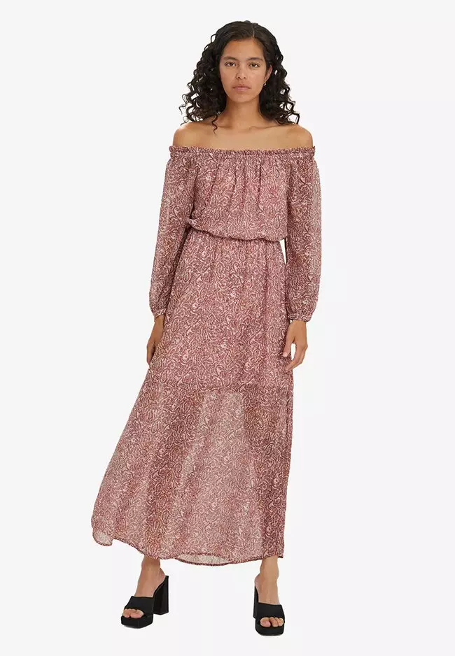 Chiffon long dress discount styles