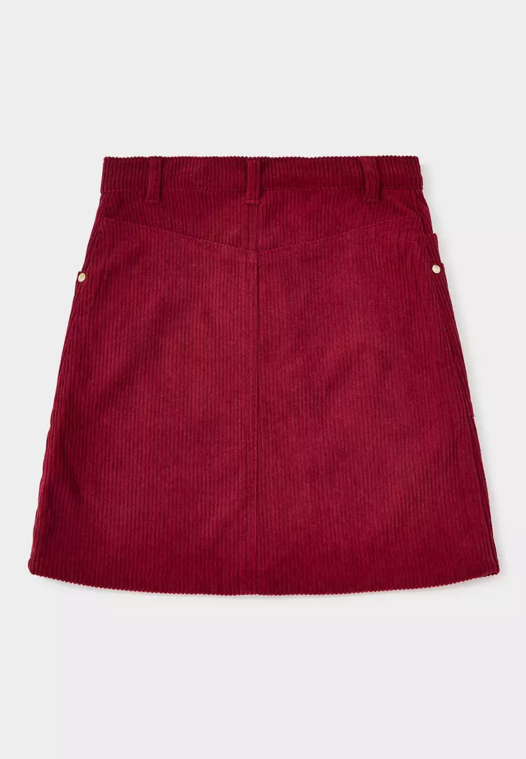 Phoebe Cord Mini Skirt