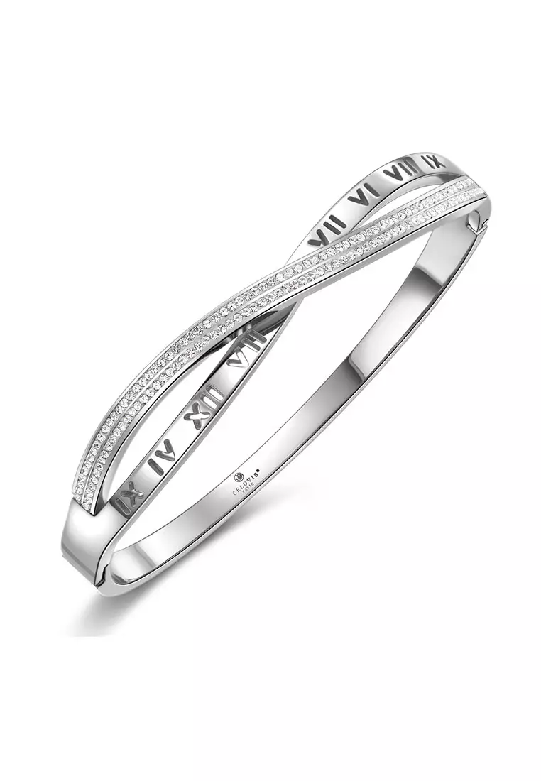 Claudette 手鐲＋Vera 手鐲 套組（銀色）