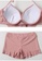 HAPPY FRIDAYS pink Candy Color Three-piece Bikini SW-20009 726E8US6F9786CGS_8