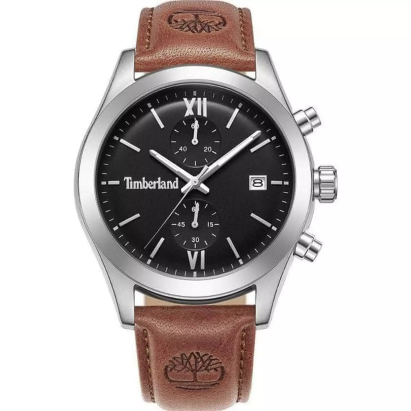 Timberland TDWGC0075201 Silver Kulit  Cokelat Cowok 