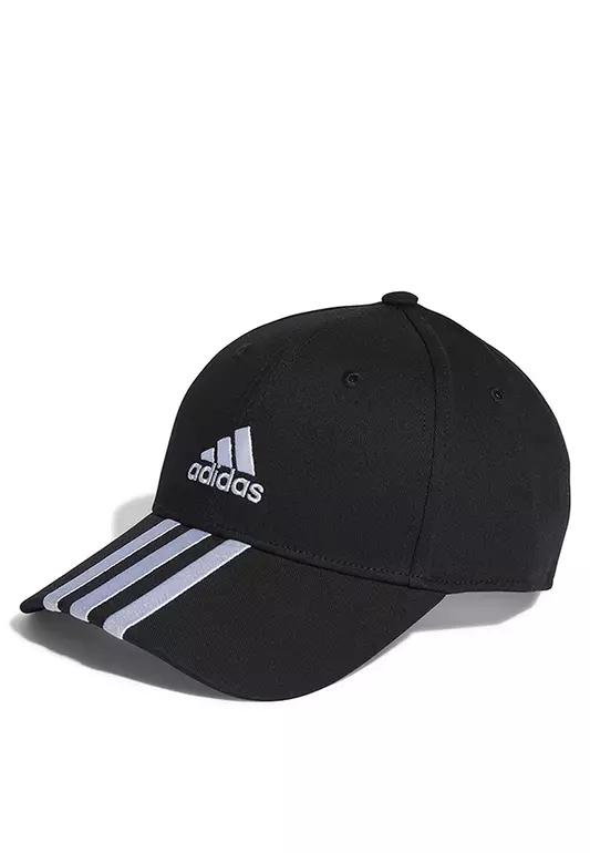 3-Stripes Cotton Twill Baseball Cap
