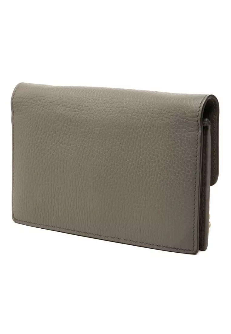 Pre-Loved Gucci Dollar Calfskin Interlocking G Wallet On Chain