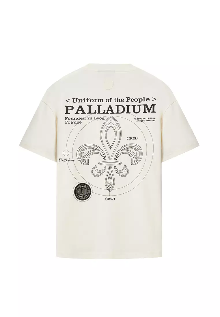 MEN'S PALLADIUM LOGO LOOSE FIT COTTON T-SHIRT