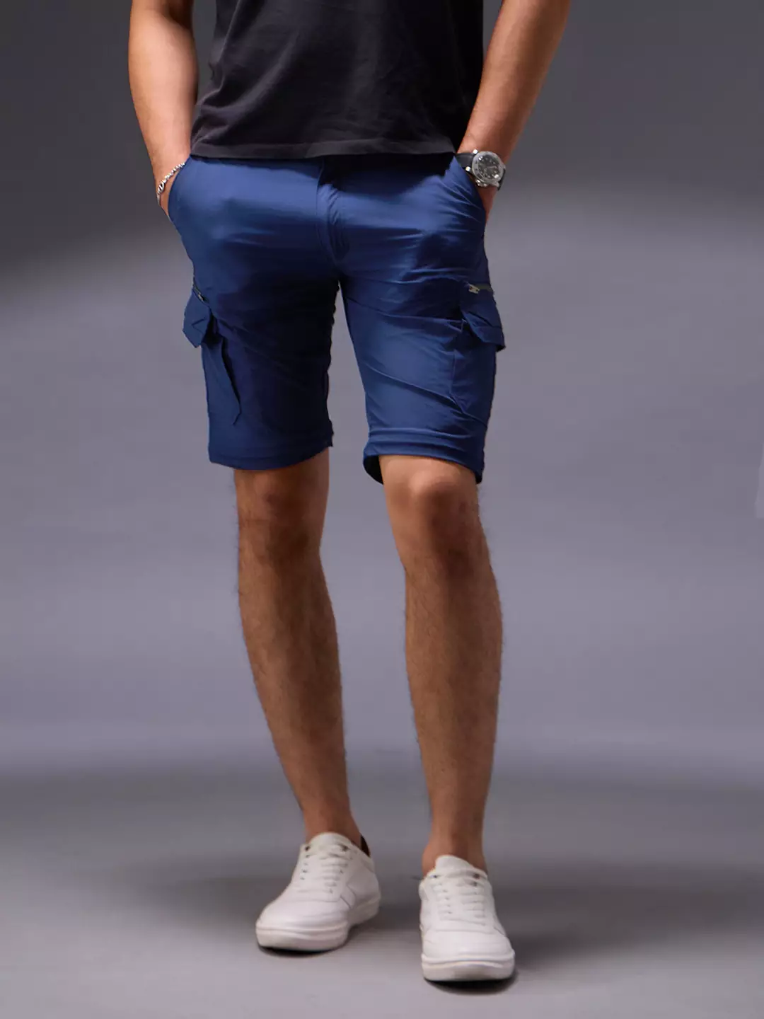 OXCON Cargo Pants Zwiss Dual-mode Celana Cargo Navy