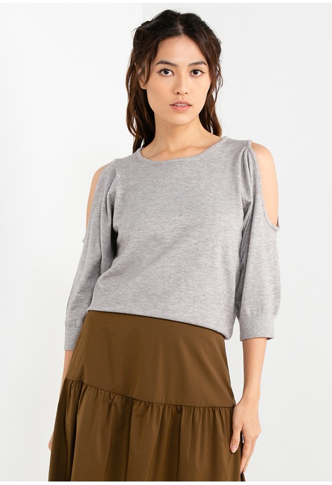 新品 2WAY OFF SHOULDER TUCK PLEATS DRESS | doguniverse.ma