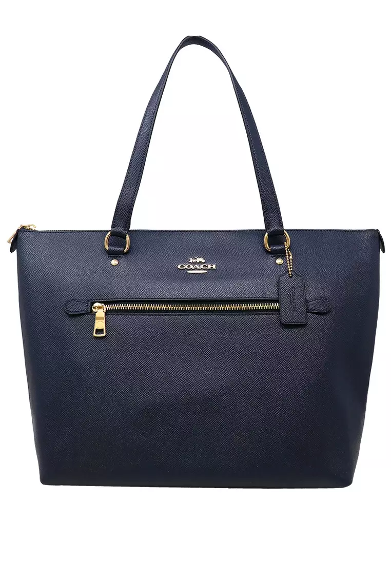 Coach navy tote online