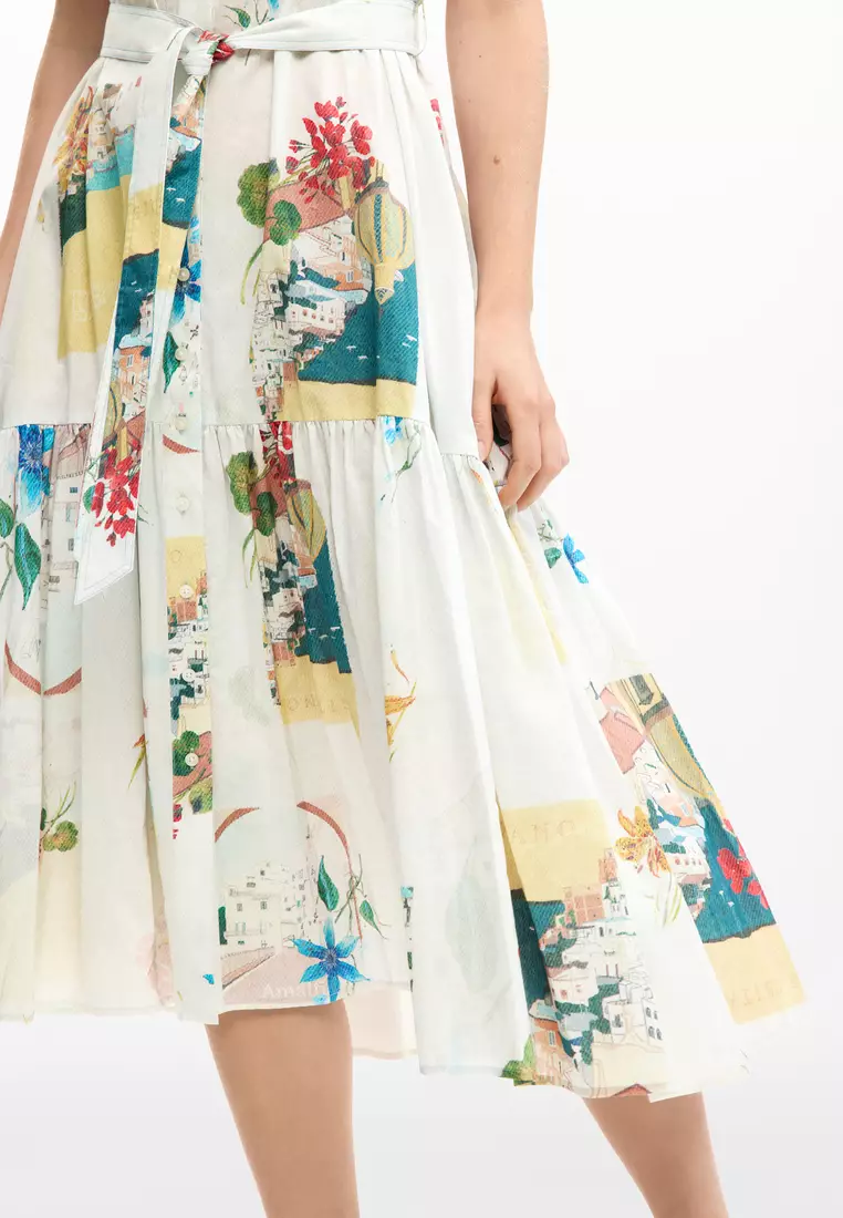 Shirt dress postcards