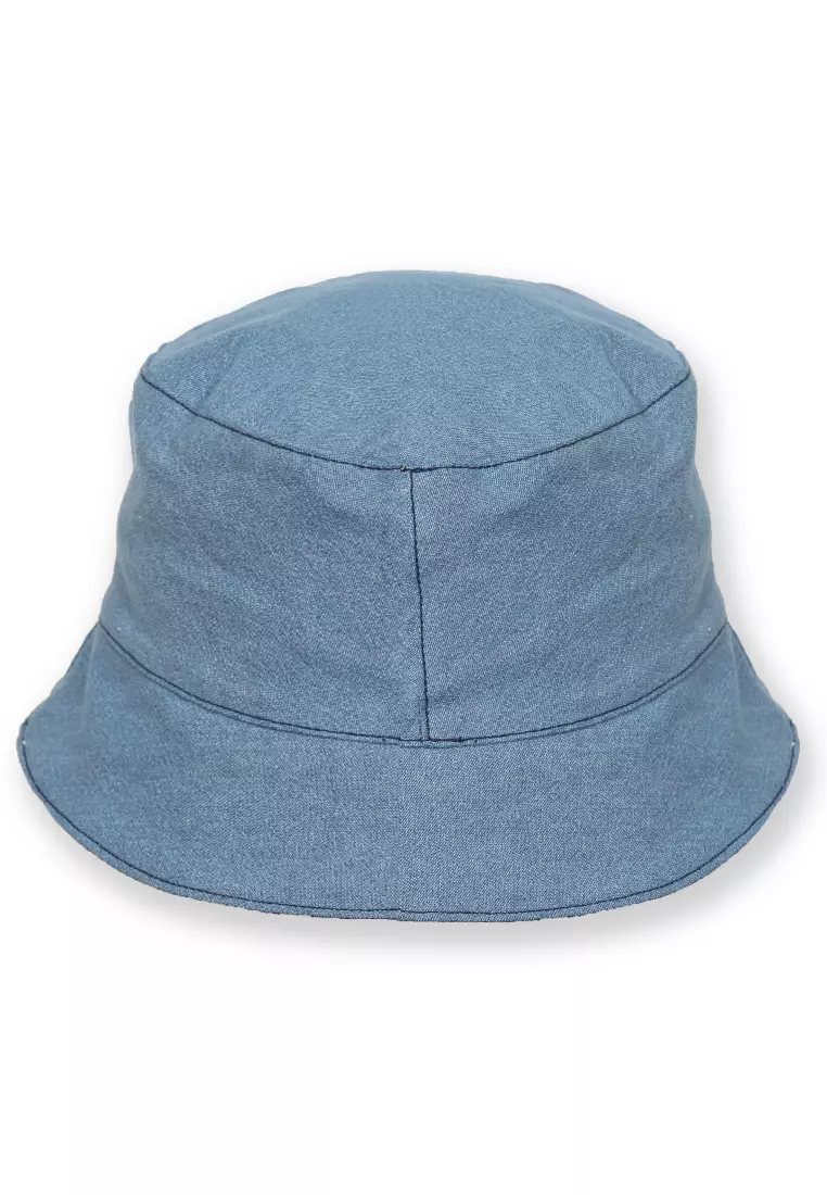Men Bucket Hat Light Blue