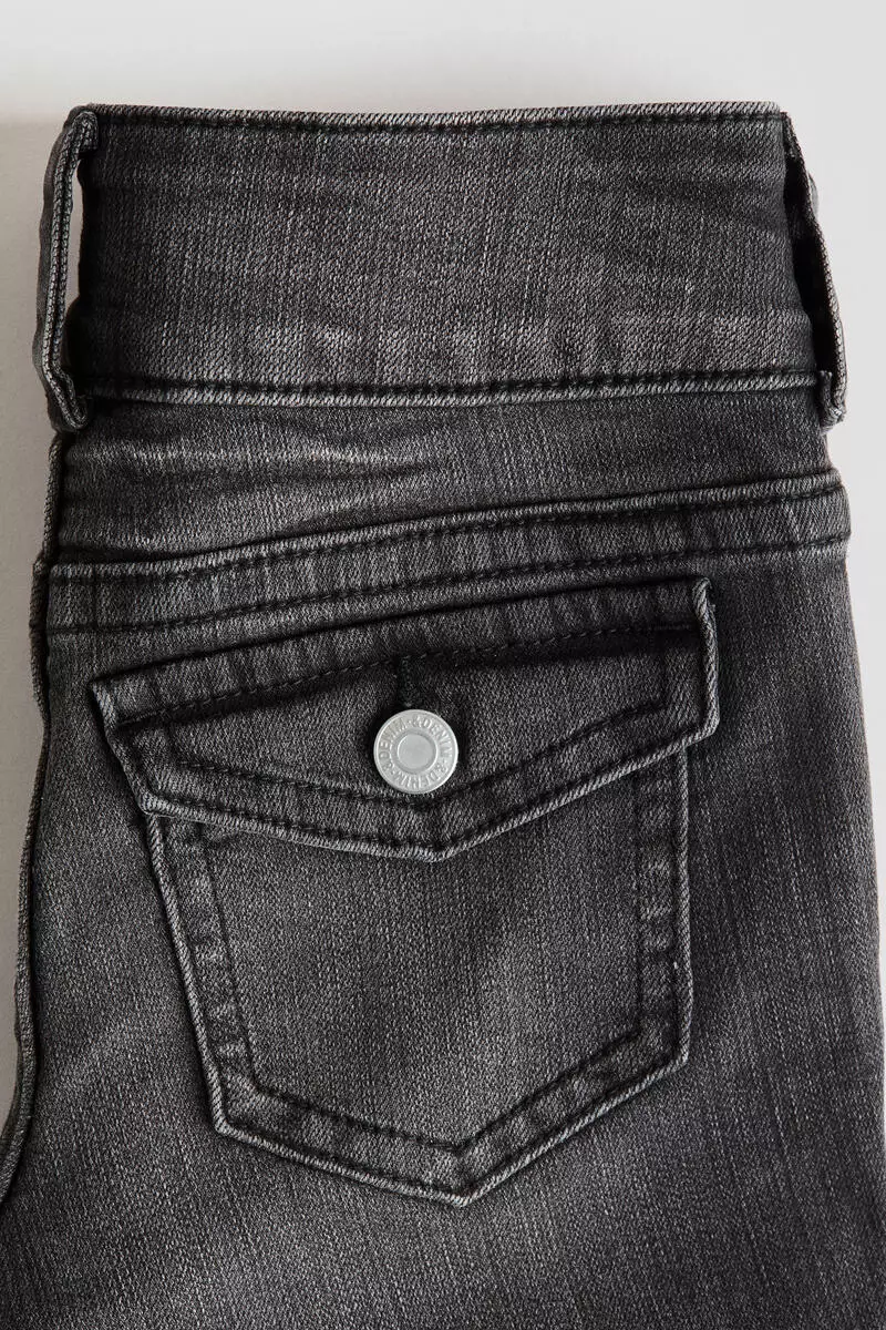 Bootcut Leg Low Jeans