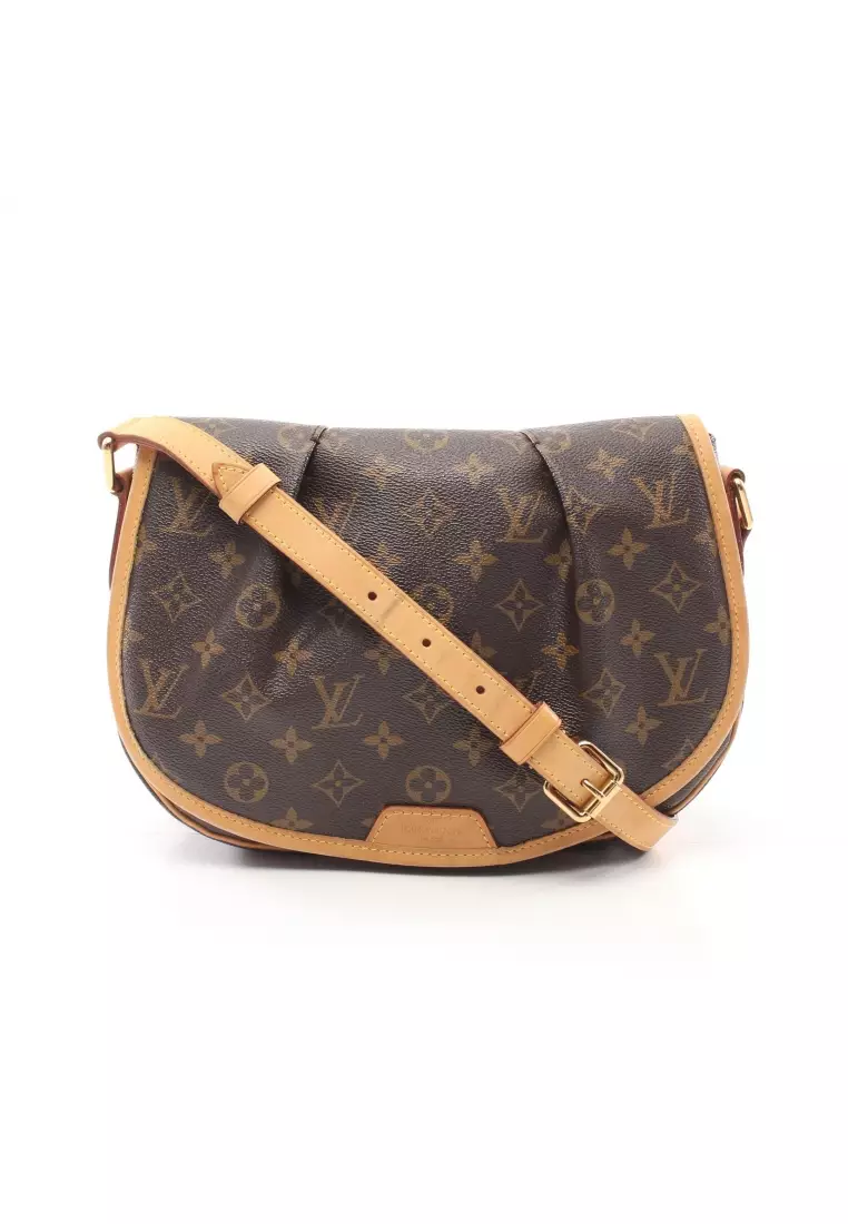 Buy Louis Vuitton Pre-loved LOUIS VUITTON Menilmontant PM monogram Shoulder  bag PVC leather Brown 2023 Online