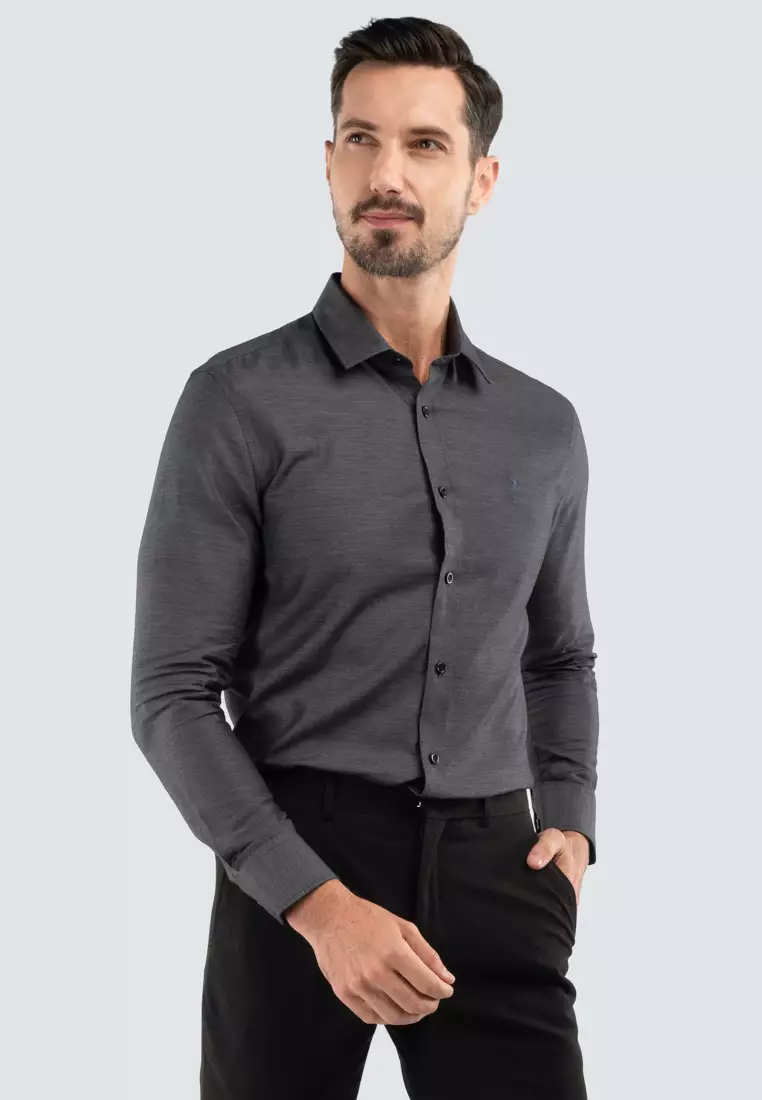 Polo Haus - Men’s 100% Cotton Signature Fit Long Sleeve