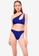 Public Desire blue High Leg Ribbed Bikini Bottoms D5CD7US8EF45B8GS_4