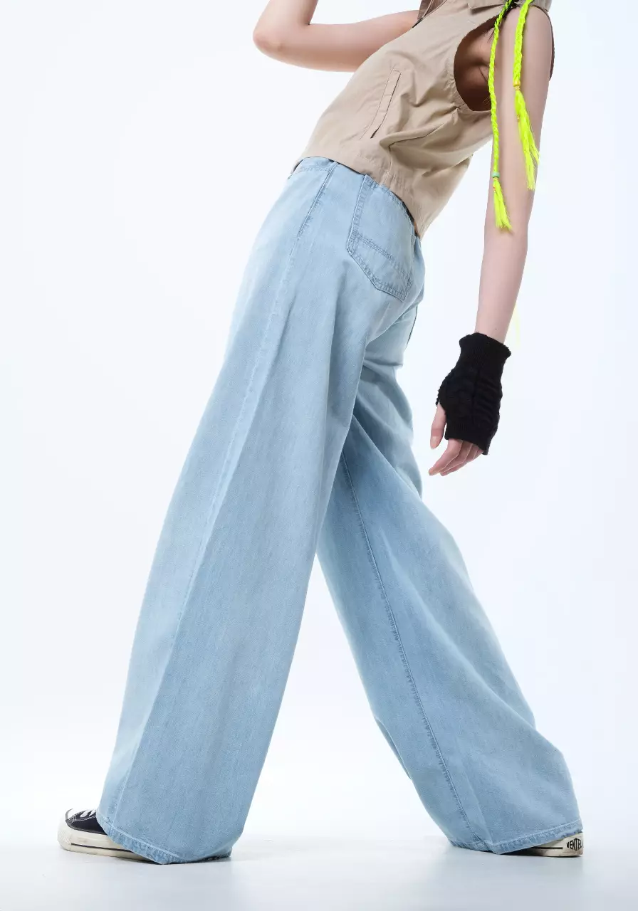 Celana Jeans Wanita Qiana Light Blue