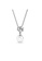 Her Jewellery white and silver Pauline Pendant - Made with premium grade crystals from Austria HE210AC20BTFSG_3