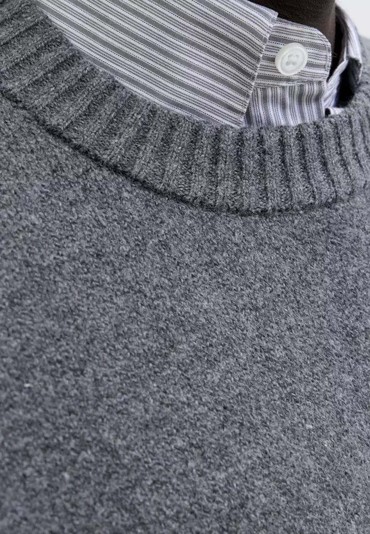 Crew Neck Knit Sweater