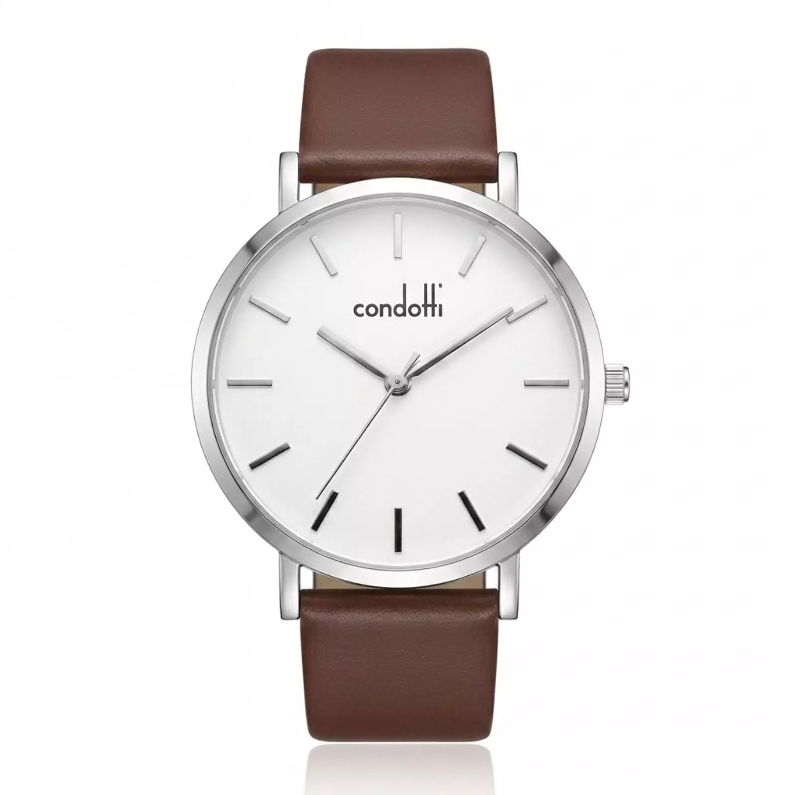 Jual Condotti Condotti CN5067-S01-L25 5067 Kulit Coklat Silver Cowok ...