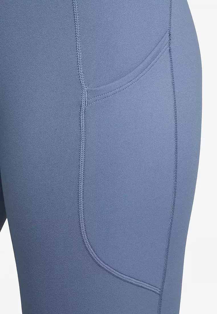 One Women's High-Waisted 7/8 Leggings With Pockets