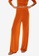 Mango orange Wide Leg Fluid Trousers AA8BCAA8EBA1D0GS_1