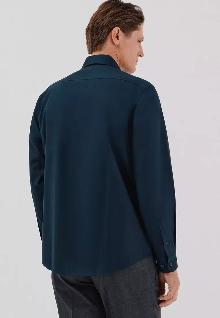 Plain Tencel Cotton Shirt