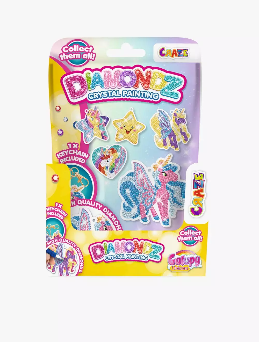Diamondz Keychain Set Galupy Unicorn - DMZ56585