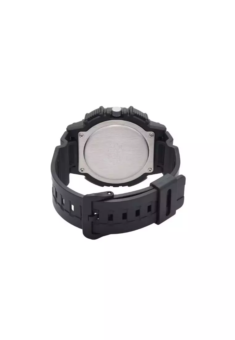 Men's Analog Watch MCW-200H-9AV Black Resin Band Sport Watch