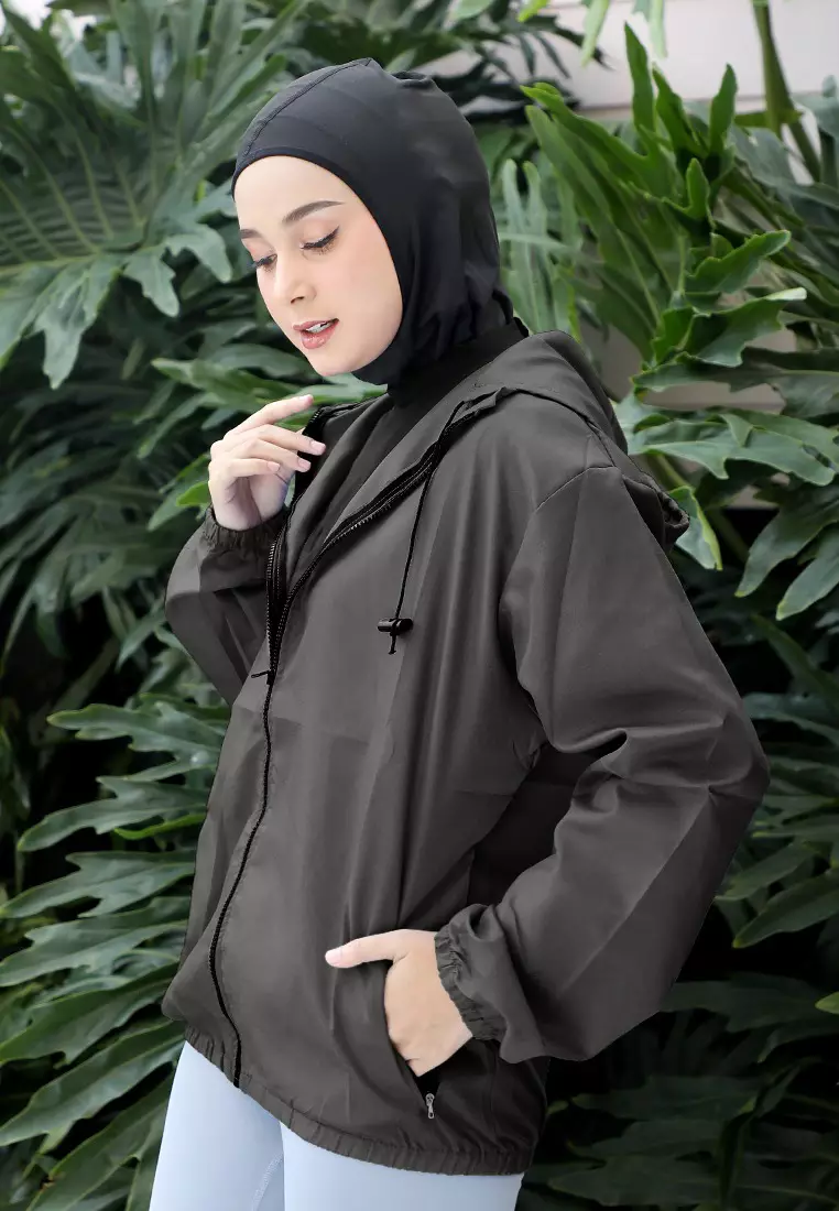Zelena - Airy Waterproof Jacket | Jaket Olahraga | Sauna Suit - Iron Maze