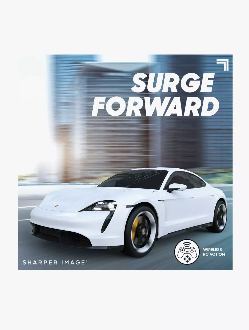 Discovery Sharper Image Toy RC Porsche Taycan Turbo S 1:20 - DCP1212010101 - Multicolor