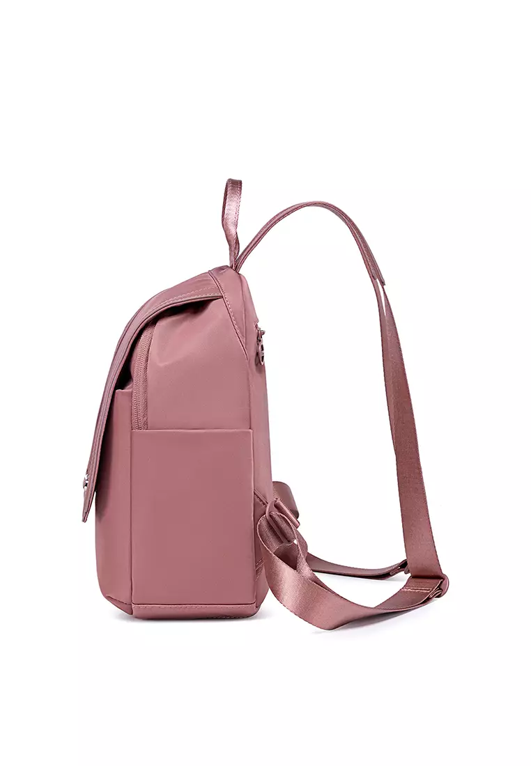 Flap Medium Bag Anti Theft Pocket With Laptop Compartment Backpack For Women