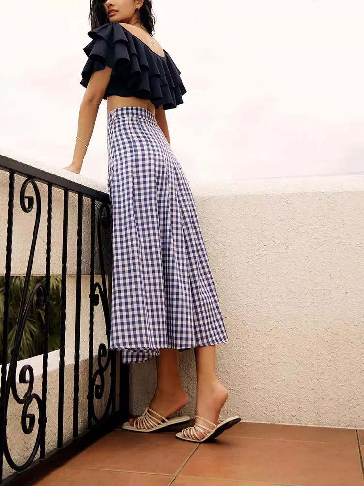 Two-Way Off-Shoulder Ruffled Short Sleeve Crop Top [AB18158]