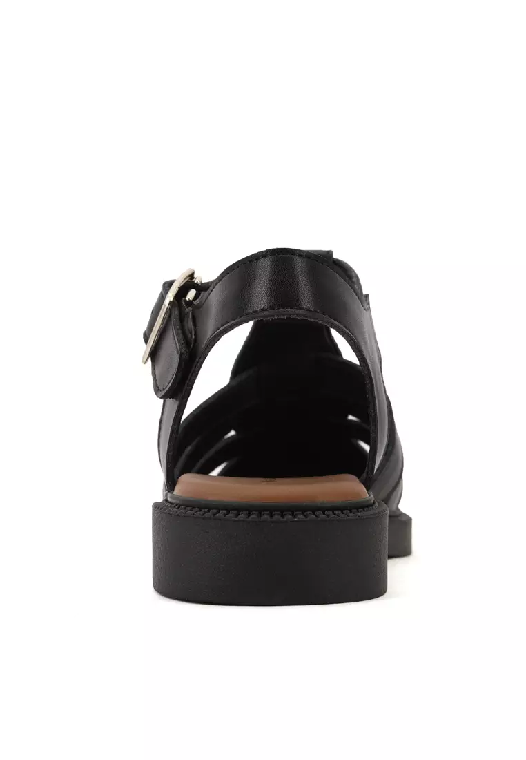 Woven Synthetic Leather Rome Sandals WW827-3