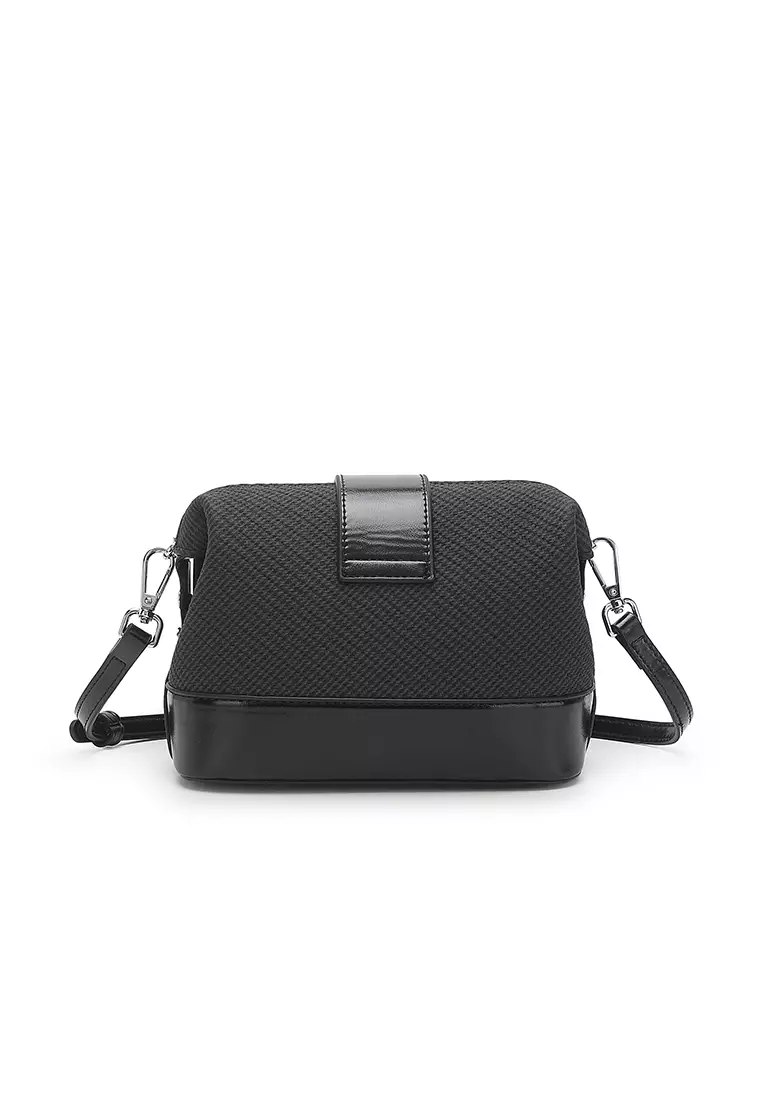 Women's Top Handle Bag / Sling Bag / Crossbody Bag / Shoulder Bag - Black