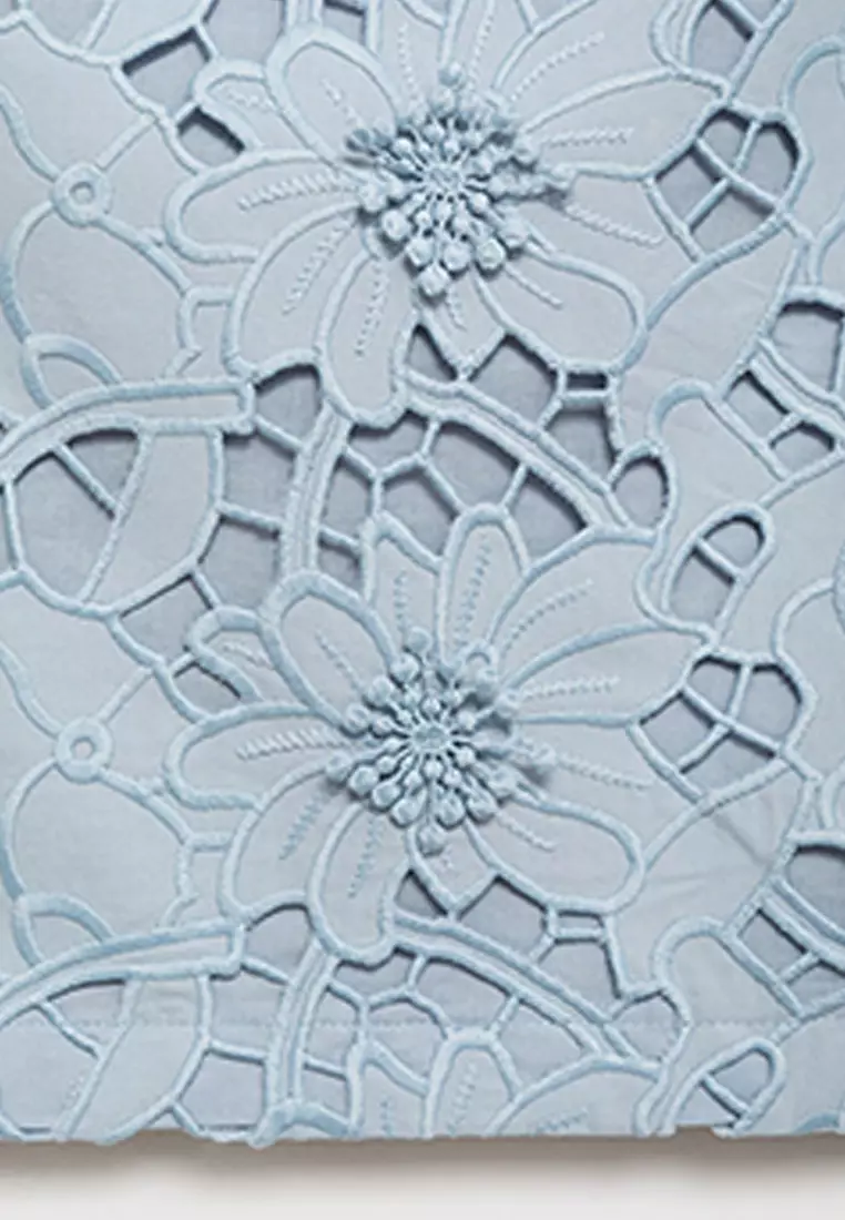 Embroidered Cotton Skirt