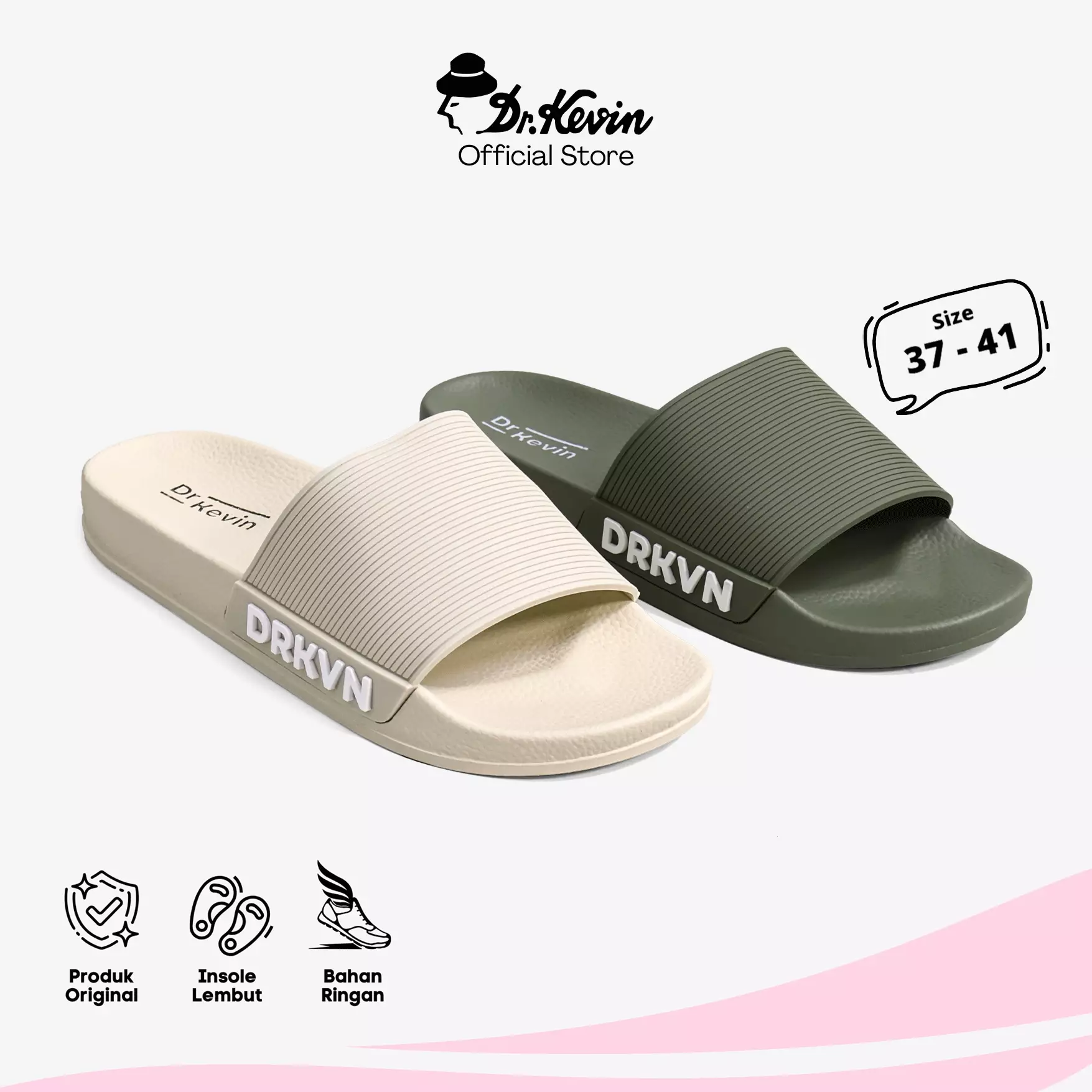 Dr. Kevin Sandal Selop Pria 871-107