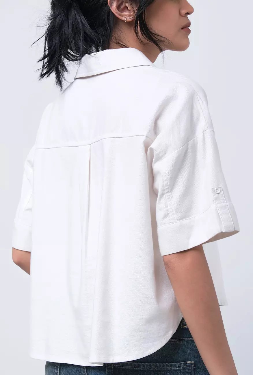 Kemeja Wanita Berinda Offwhite