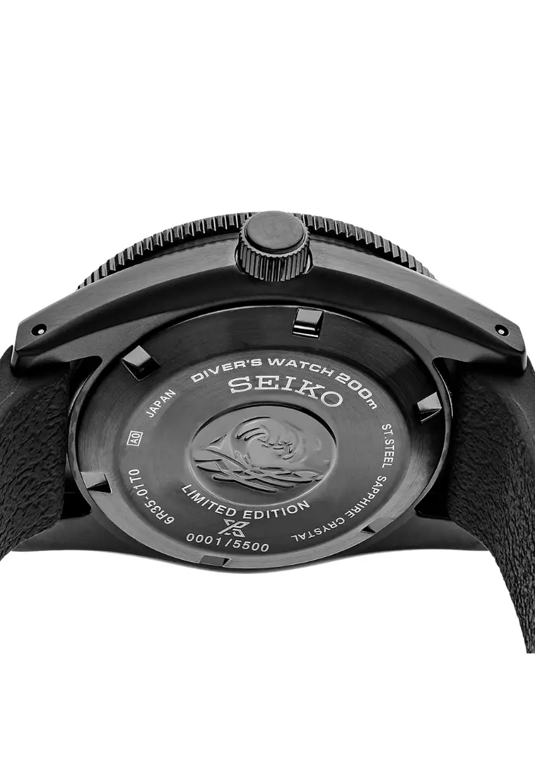 精工 Prospex 黑色系列 1965 年復刻限量版自動腕錶 SPB253J1