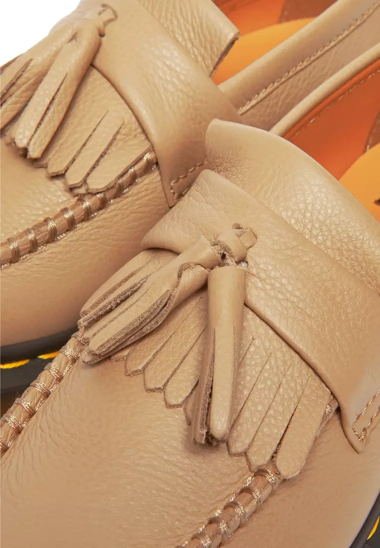 ADRIAN VIRGINIA LEATHER TASSEL LOAFERS