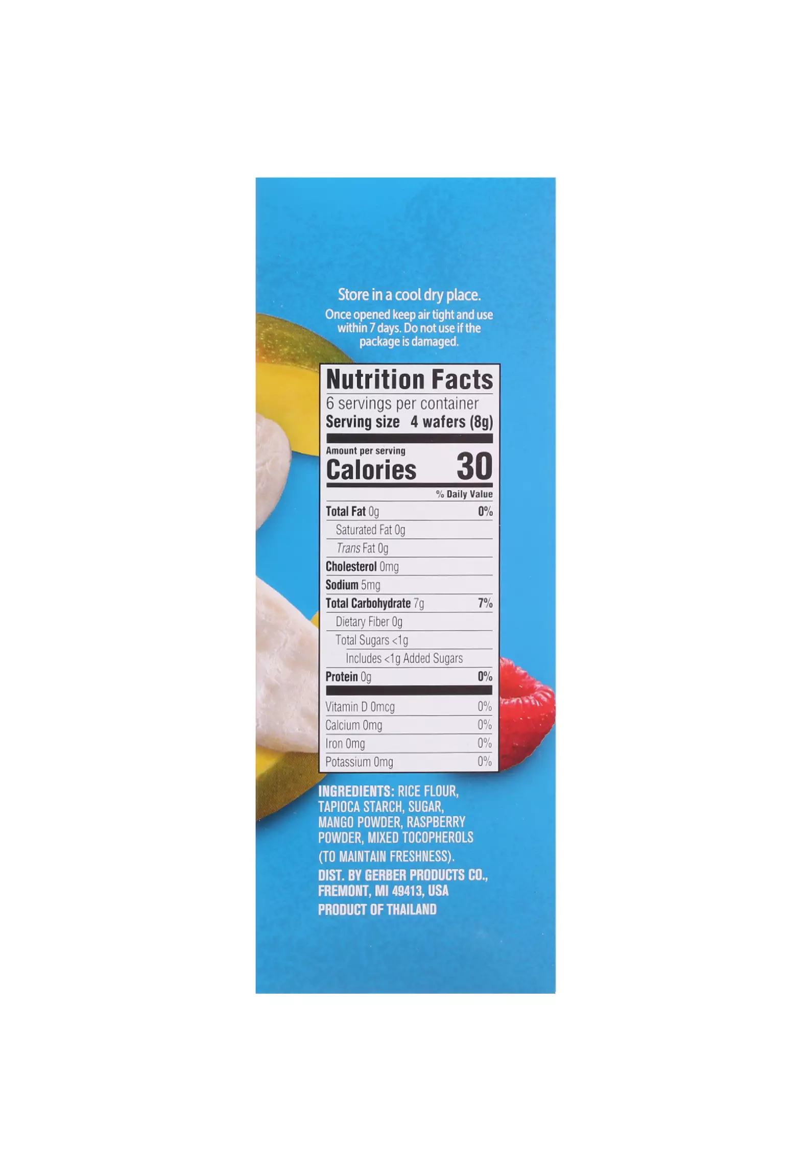 Buy Gerber BB King Kong Gerber Teethers Mango Raspberry 48g Box Online